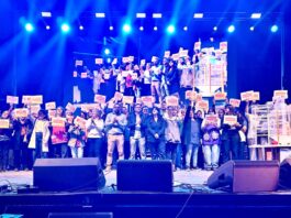 El Telebingo en Esquel: cuatro premios grandes que quedaron en el público y entregas para 30 escuelas