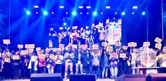 El Telebingo en Esquel: cuatro premios grandes que quedaron en el público y entregas para 30 escuelas