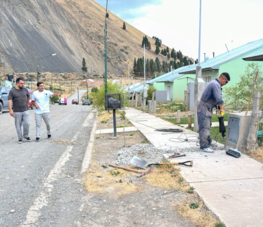 Avanza la obra de gas en Valle Chico tras más de una década de espera