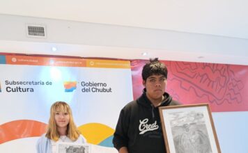 Culturales Chubutenses: tres jóvenes de Trevelin recibieron premios en dibujo y pintura