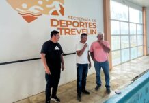 Reyes llevó adelante una nutrida agenda deportiva en Trevelin