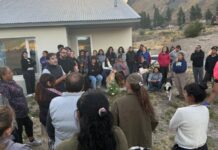 Taccetta se reunió con vecinos de Valle Chico por las obras de gas y agua