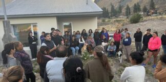 Taccetta se reunió con vecinos de Valle Chico por las obras de gas y agua