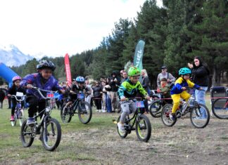El semillero cordillerano pedaleó en La Zeta