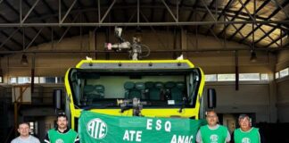 Trabajadores del Aeropuerto de Esquel reclaman incremento salarial otorgado