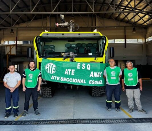 Trabajadores del Aeropuerto de Esquel reclaman incremento salarial otorgado