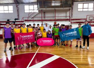 Chubut Deportes realiza visorias de básquet masculino en Esquel