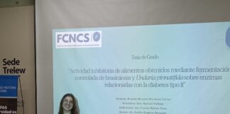 Joven investigadora chubutense se graduó con una tesis sobresaliente sobre alimentos funcionales
