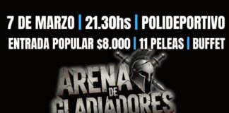 Noche de boxeo en Trevelin