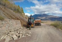 Solicitan precaución para circular en el camino a La Hoya