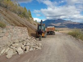 Solicitan precaución para circular en el camino a La Hoya