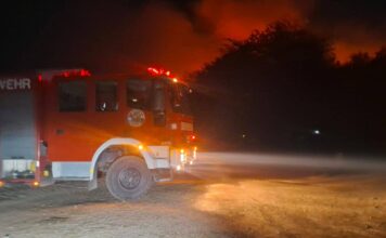 Bomberos de Trevelin continúan pidiendo donaciones para comprar un camión forestal