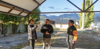Clubes de Esquel avanzan con nuevas obras para fortalecer su práctica deportiva