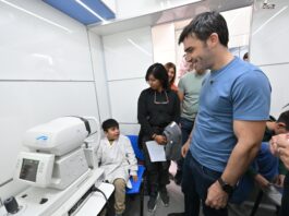 Chubut realiza controles oftalmológicos y anteojos gratuitos a estudiantes de toda la provincia