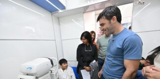 Chubut realiza controles oftalmológicos y anteojos gratuitos a estudiantes de toda la provincia
