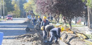 Obras de cordón cuneta: ya hay avances en varias calles y nuevas etapas en marcha