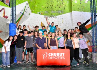 Chubut ya tiene a sus atletas de escalada para los Juegos de la Integración Patagónica