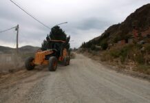 Comenzaron los trabajos para la red de gas hacia Valle Chico