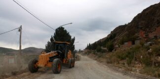 Comenzaron los trabajos para la red de gas hacia Valle Chico