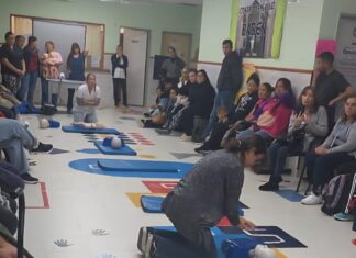 Amplia participación en una jornada de capacitación en Primeros Auxilios y RCP