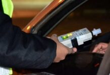 Un conductor en Chubut fue detenido dos veces en 14 días por alcoholemia positiva