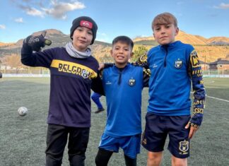 Jóvenes de Belgrano de Esquel se probaron en Estudiantes de La Plata