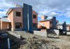 La obra de las 50 viviendas en el barrio Winter está en la etapa final