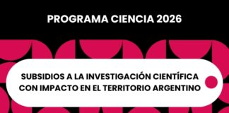 Abrió convocatoria para subsidios a la investigación científica con impacto en el territorio argentino