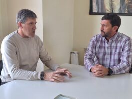 Problemas edilicios de escuelas en Trevelin: Ingram recibió al subsecretario de Planeamiento