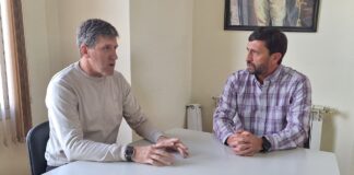 Problemas edilicios de escuelas en Trevelin: Ingram recibió al subsecretario de Planeamiento