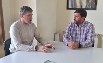 Problemas edilicios de escuelas en Trevelin: Ingram recibió al subsecretario de Planeamiento