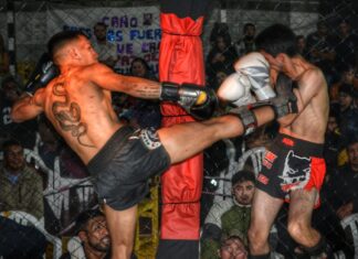 Hoy en Esquel: Noche de combates en jaula con cuatro títulos en juego