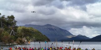 Después de 29 años, volvió la travesía en kayak en el Parque Nacional Los Alerces