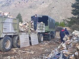 Plan Calor: el martes comienza la entrega de leña en Esquel