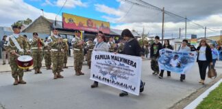 Trevelin rindió homenaje a los veteranos y caídos en la Guerra de Malvinas