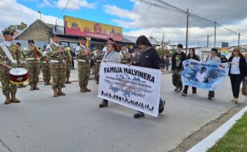 Trevelin rindió homenaje a los veteranos y caídos en la Guerra de Malvinas