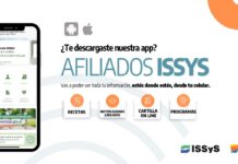SEROS recuerda los beneficios del uso de la aplicación móvil Afiliados ISSyS para gestiones