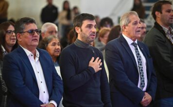 Torres encabezó el 83º aniversario de Alto Río Senguer con anuncios de viviendas y obras
