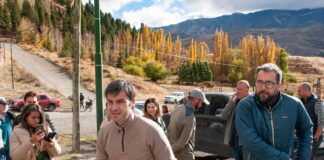 Torres aseguró que en un mes los vecinos de Valle Chico tendrán gas natural