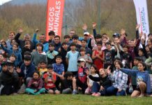 Más de 600 niños formaron parte del cierre de la primera etapa de Juegos Comunales