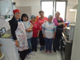 Comenzó a funcionar el comedor en la sede vecinal del Estación y asiste a más de 50 vecinos