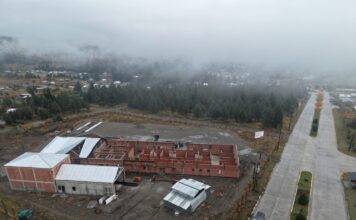 Avanza la construcción del nuevo Hospital Rural de Epuyén