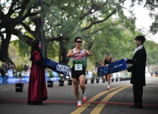 El esquelense Joaquín Arbe conquistó los 10K de las Fiestas Mayas
