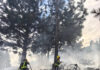 Bomberos de Esquel lograron contener el incendio en Villa Ayelén