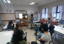 Estudiantes chubutenses participaron de una videollamada con el equipo del Proyecto ATENEA