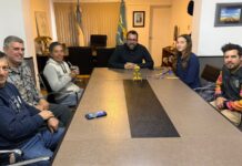 Orgullo esquelense: Olivia Conesa compartió con autoridades municipales su experiencia en el Suramericano de la Juventud