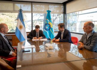 El Banco del Chubut y el Superior Tribunal de Justicia firmaron un convenio de cooperación institucional