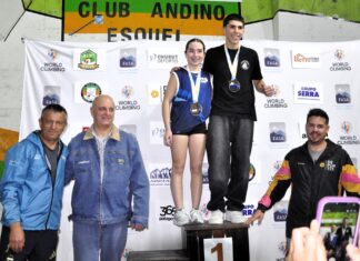 El Nacional de Escalada coronó a sus campeones en Esquel