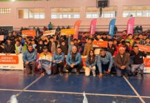Más de 600 niños son parte del cierre de la primera etapa de Juegos Comunales en El Hoyo y El Maitén