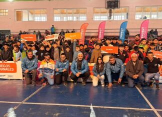 Más de 600 niños son parte del cierre de la primera etapa de Juegos Comunales en El Hoyo y El Maitén
